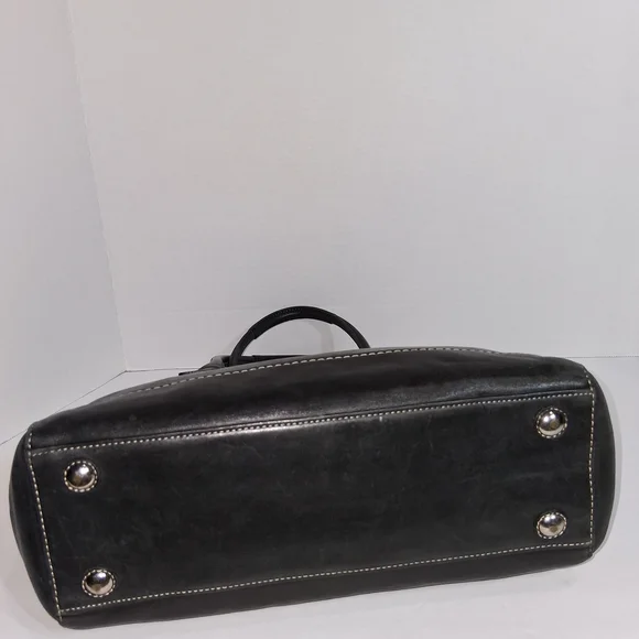 Coach Black Satchel Bag - Picture 6 of 14